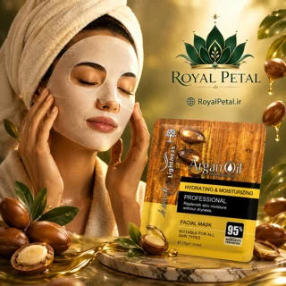 ماسک ورقه‌ای صورت روغن آرگان